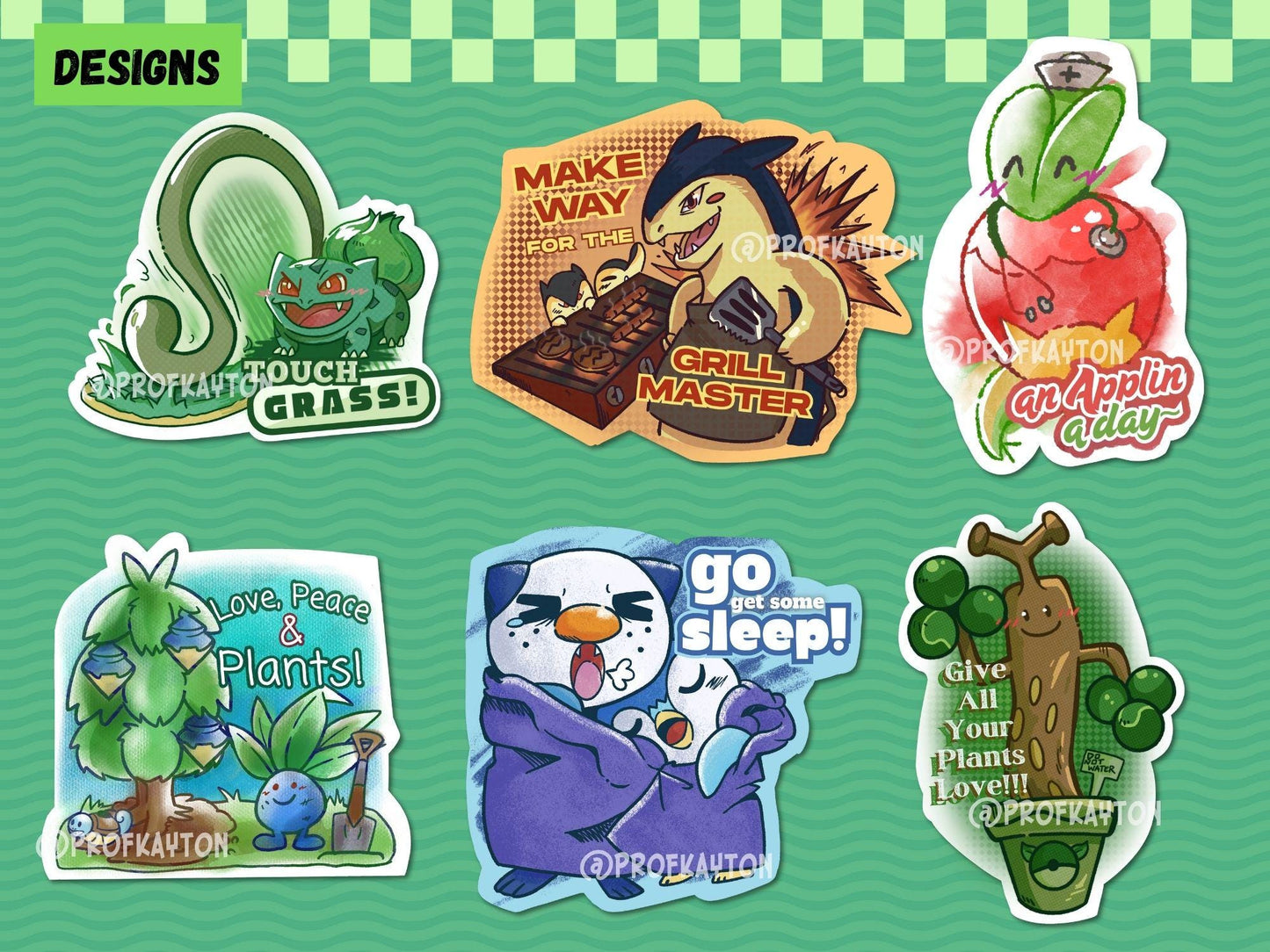 Nintendo Garden Stickers