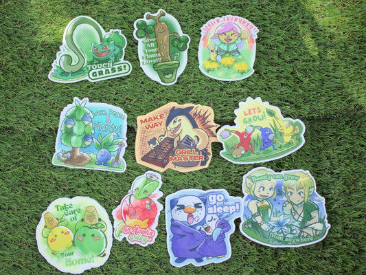 Nintendo Garden Stickers