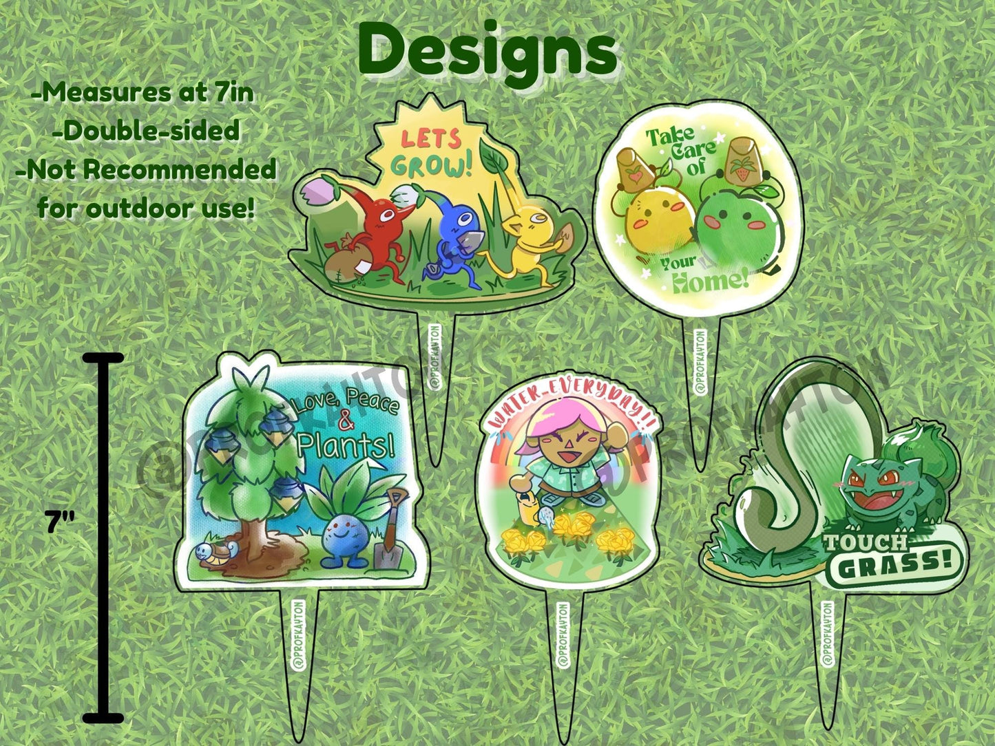 Nintendo Garden Stakes