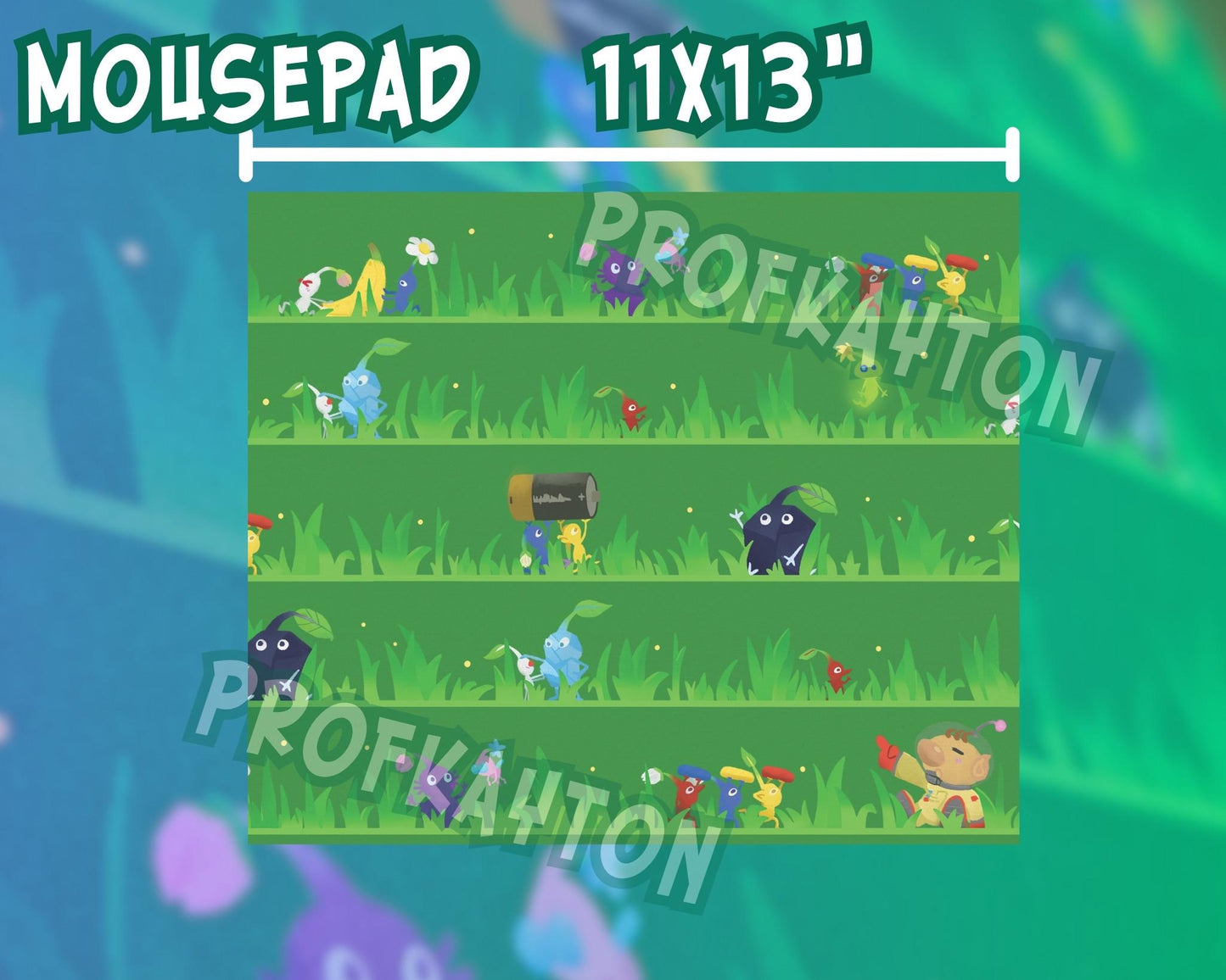 Pikmin Mousepad / Playmat