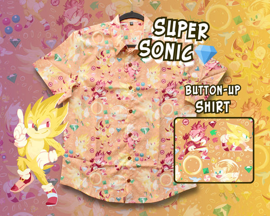 Sonic Super Button-Up Shirt