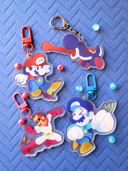 Smash Bros Keychain