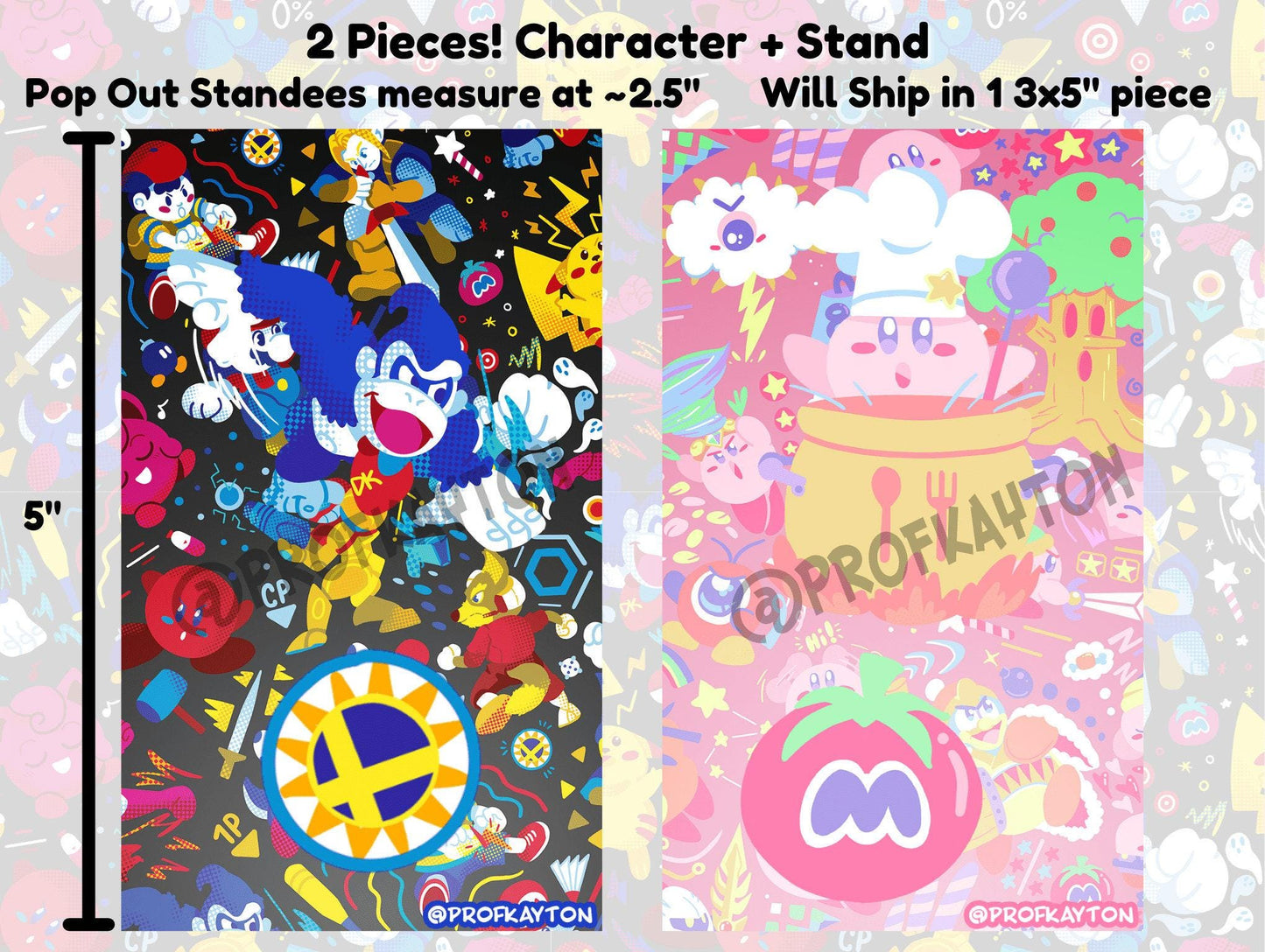 Nintendo Smash Standees