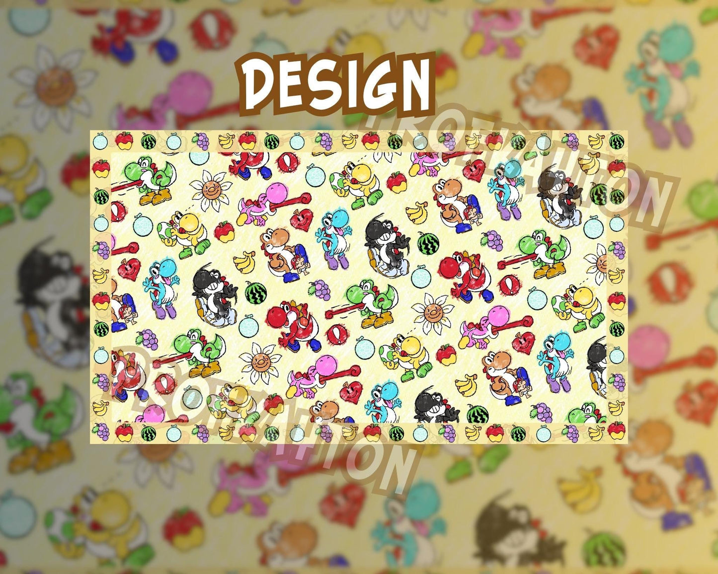 Yoshi Mousepad / Playmat